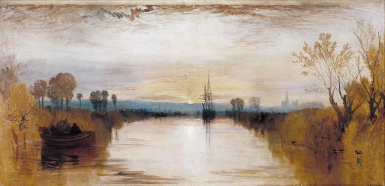 Joseph Mallord William Turner Chichester Canal (mk31) oil painting image
